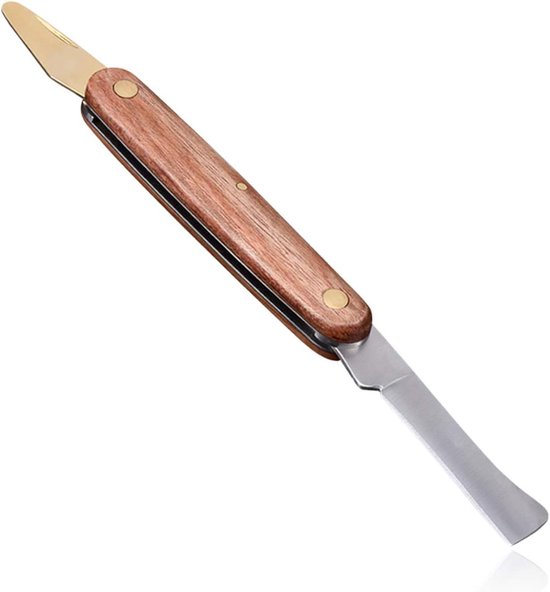 Allecta - Multifunctioneel tuinmes voor het oculeren en strippen - Opvouwbaar - Tuinieren - Snoeimes - Graftmes van Allecta