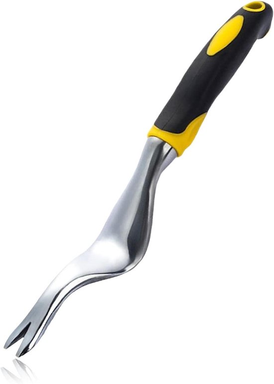 Allecta Onkruidsteker van roestvrij staal met handvat voor wieden en ontwortelen van Merkloos	