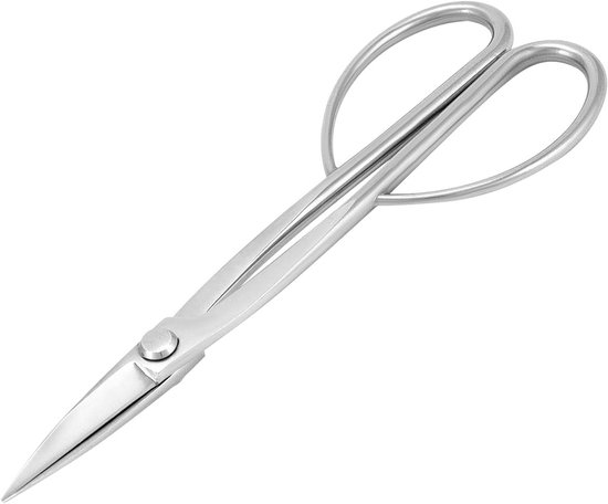 Allecta - RVS Bonsai Schaar 21 cm - Gereedschap voor het knippen van bladknoppen en tere takken van Merkloos	