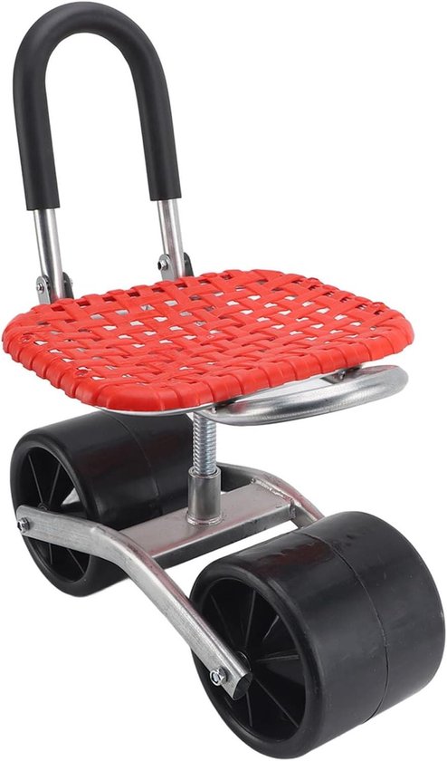 Allecta - Tuinrollende Werkstoel met Wielen - Comfortabele Tuinstoel voor Wieden en Planten - Ergonomische Tuinkruk voor Buiten - Ideaal voor Terras en Tuin - Praktische Tuinscooter voor Planten