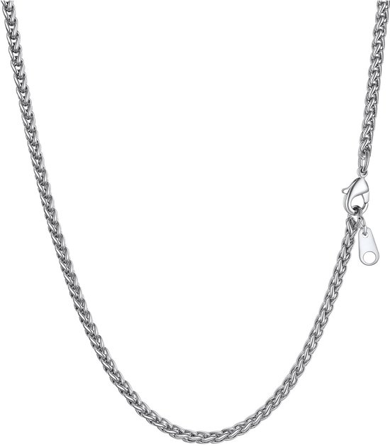Allecto 18KGP Stainless Steel - Modern Design - 3mm Stainless Steel - Unisex - Lichtgewicht en Duurzaam - Perfect voor Elke Gelegenheid van Merkloos	