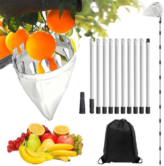 Allecto - Appelplukker - Fruitplukker - Eenvoudig te monteren - 4 m