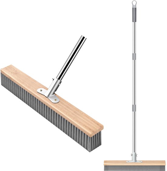 Allecto - met Handvat voor Mosverwijdering - 40 cm - Perfect voor Tuin, Patio en Zwembad van Merkloos	
