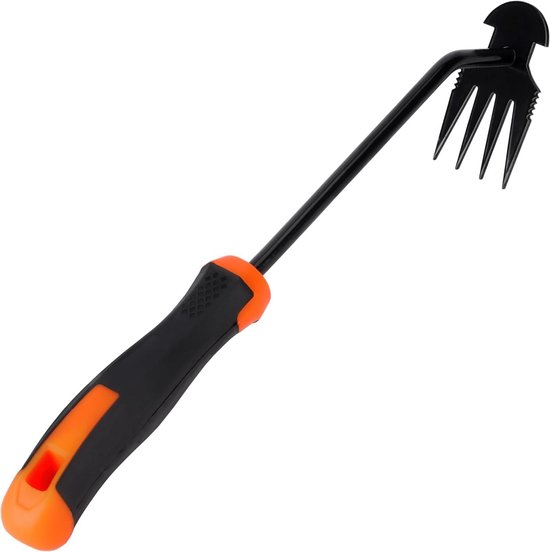 Allecto - Onkruidsteker voor de tuin - Onkruidverwijderaar met roestvrijstalen trekker - Geschikt voor alle tuinen - Groene onkruid verwijderaar met ergonomisch handvat. van Merkloos	