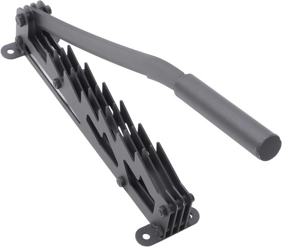 Allecto plus - Handmatige houtsplijter voor brandhout, wandhouder van koolstofstaal met aanmaakfunctie. van Merkloos	