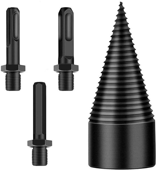 Allecto plus - Houtsplijter schroefkegel voor houtsplijtwig, stalen kegelboor, 32 mm diameter van Allecto