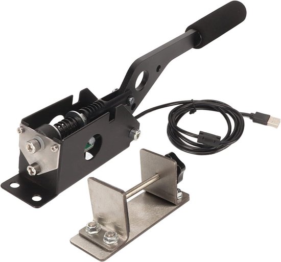 Allecto plus - PC USB Simulator Shifter voor Analoge Racing Stuurwielen en PC Racing Game - 64 Bit Handrem met G27 G29 G920 G923 T500 T300.integration van Allecto plus