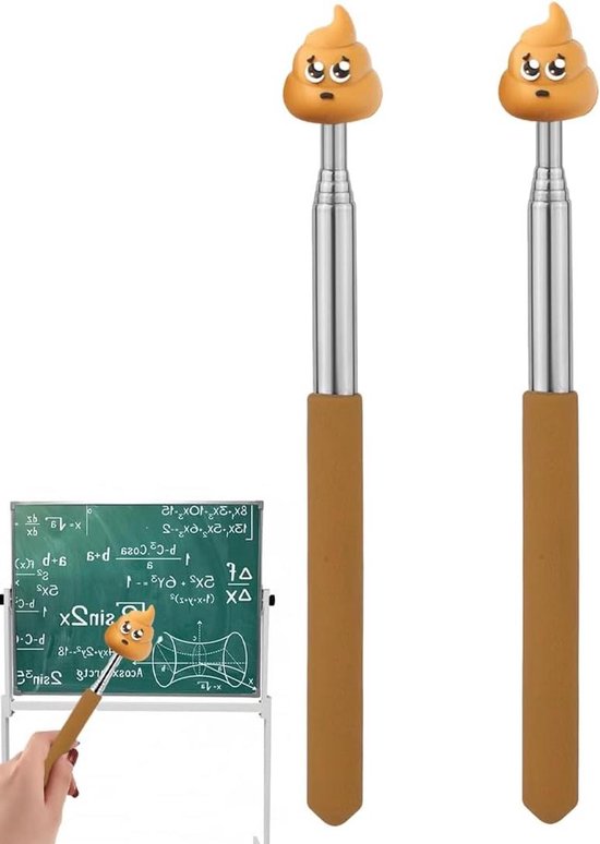 Allecto Plus - Telescopische Handen voor Leerkrachten - Uitschuifbare Steel - Vergroting - Lesgeven - Klaslokaal - Onderwijs Hulpmiddelen