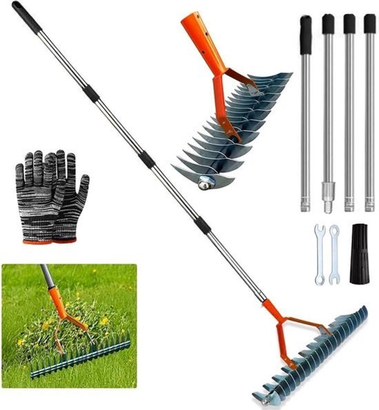 Allecto Premium - Handverticuteermachine - Voor gazonverzorging en tuinonderhoud