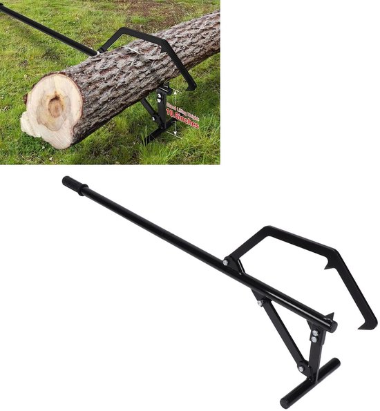 Allecto - Stamlifters - Boomlifter 130cm - Grote hefboomwerking - Ergonomisch ontwerp - Hulp bij het tillen van boomstammen - Geschikt voor houtbew... van Merkloos	