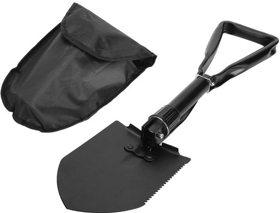 Allecto - Vouwbare Spade - Multifunctionele Camping Tool - Compact en Lichtgewicht - Tuin en Avontuur - Handig voor buiten - Ideaal voor Kamperen -... van Merkloos	