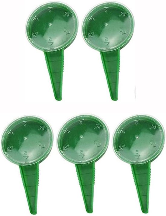 Allecto - Zaaddispenser voor 5 pakjes - Zaaier en Planter - Zaaistrooiers - Geschikt voor alle maten - Groen van Merkloos	
