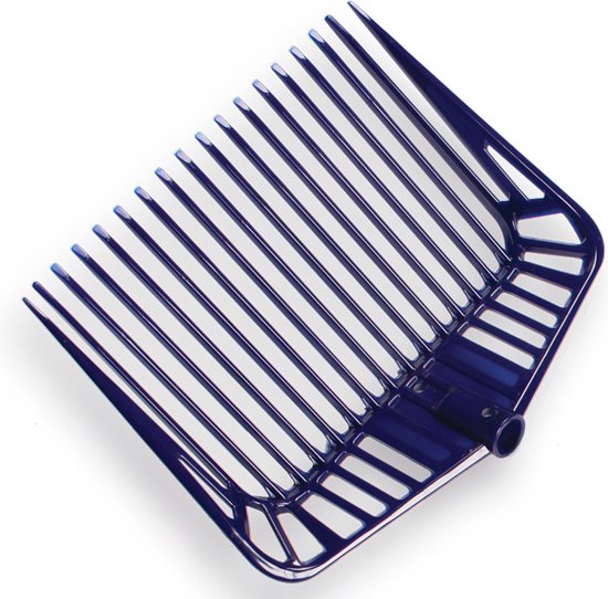 Allesruimer 18 tands 33 cm breed blauw van Kinzo