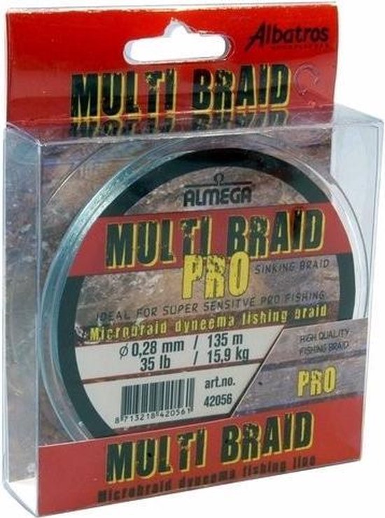 Almega Mult Braid Pro - 0.14 mm - 135 m - 6.8 kg van ALM