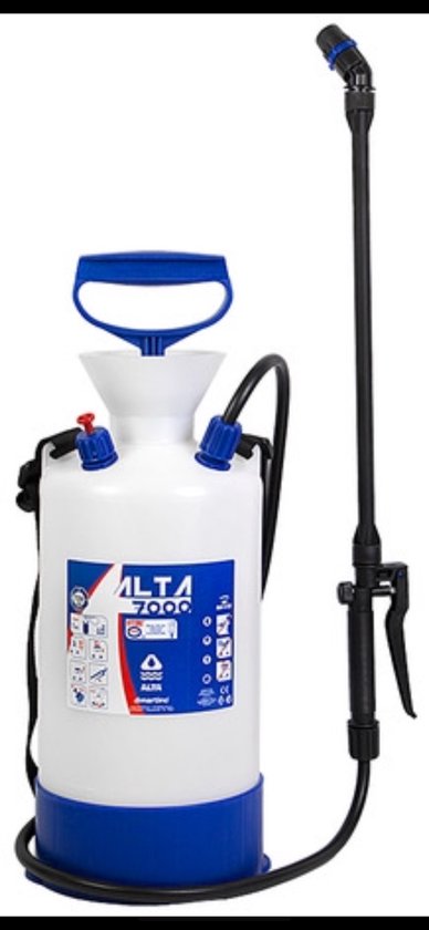 Alta Tech hogedrukspuit 5000 - Hogedrukspuit voor onkruidverdelger - Plastic