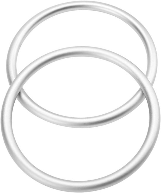 Aluminum Baby Sling Rings Soft Baby Carrier Rings Breathable Slings Carrier Strap Baby Cotton Hip Seat Ring Accessory for Infants Toddlers Newborn Children van Merkloos	