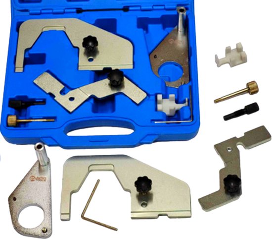 AMD Tools Ecoboost Serie - Timing Blokkeerset - Voor Ford Motoren - SCTI en Ti-VCT - Inclusief Case van Merkloos	