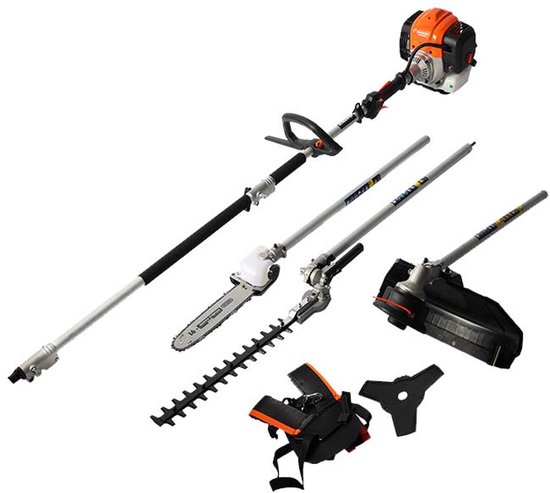 ANOVA MULTIFUNCTIONEEL SYSTEEM MET 35CC MOTOR - bosmaaier- stokzaag - stokheggenschaar van Merkloos	