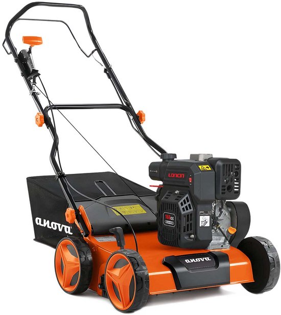 Anova XLZES240T Verticuteermachine – 3 kW, werkbreedte 40 cm, opvangzak inbegrepen van Merkloos	