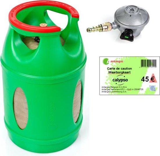 Antargaz Calypso 8 kg inclusief clipregelaar van Antargaz