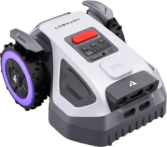 ANTHBOT M9 Robotmaaier zonder Draad - RTK Robotmaaier met Dubbele Camera - 1000 m² - Automatische Kaartvorming - AI Obstakelvermijding - App Bediening - Geschikt voor 45% Helling