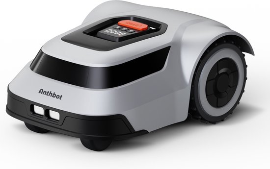 ANTHBOT Pion Robotic Lawnmower for 1000 m² - 300% Higher Efficiency Mower Lawn Mower Robot with Sturdy Boundary Cable, Car Mapping & Loading, C-TOF Technology, Lattice-shaped Mowing Path, IPX6 van ANTHBOT