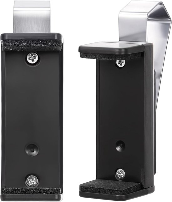 AOZUO Set of 2 Garage Door Opener Clips, Universal Adjustable Visor Clips, Gate Remote Control Holder, Suitable as a Replacement for Remote Controls of Different Sizes (5.4-7 cm) van Merkloos	