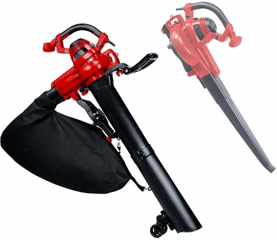 ApexArte® Bladzuiger met Opvangzak - Bladblazers met Accu - 3000W van Merkloos	