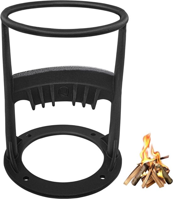 ApexArte® Houtklover - Houtsplijter - Houtsplitter Staal - Extra Scherp - Zwart van Merkloos	