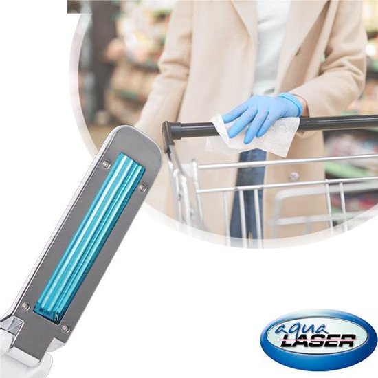Aqua Laser Uv-Lamp Sterilisator - Klein & Compact - Gemakkelijk Desinfecteren van Aqua Laser