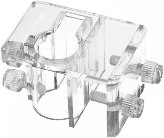 Aquarium Acryl Lelie Pijp Armatuur - Klem Lelie Pijp Armatuur Houder voor Fix 12-16mm Inflow Uitstroom Buis - Waterplanten Accessoires van Merkloos	