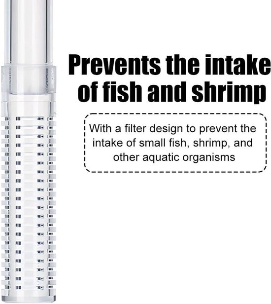 Aquatische instroom lelie pijp met oppervlak skimmer - aquarium filterbuis voor aquarium plant tank - watercirculatie accessoires van AquarioNeo