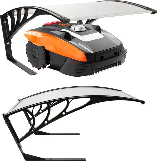 AREBOS Garage voor grasmaaier robot carport voor robotmaaier van AREBOS