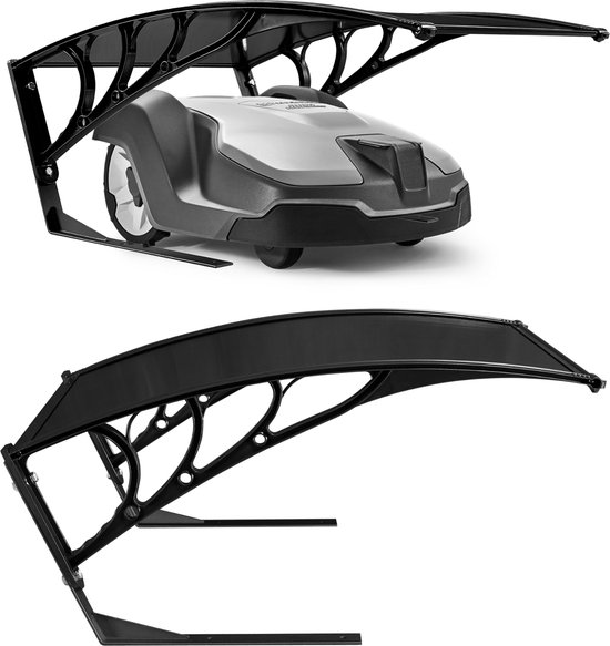 AREBOS Garage voor grasmaaier robot carport voor robotmaaier van AREBOS