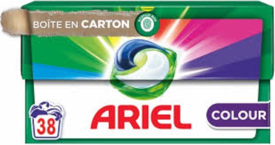 Ariel All-in-1 Pods Wasmiddelcapsules Color 38 stuks van Merkloos	
