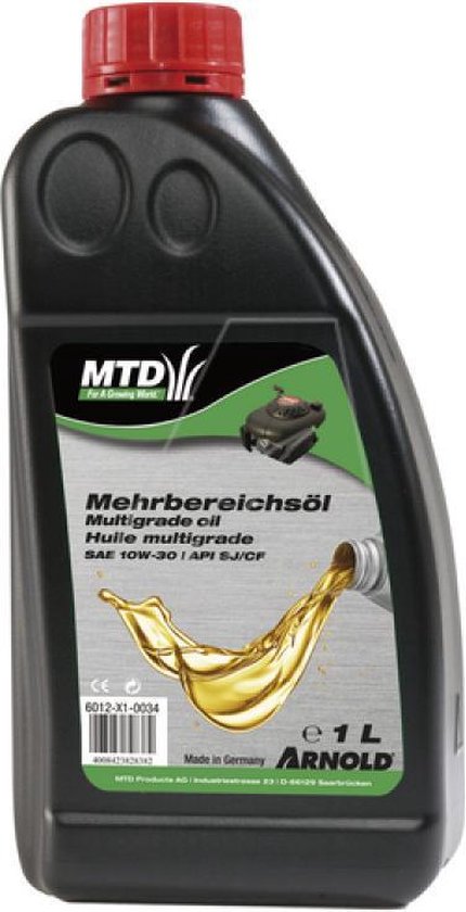 Arnold Motorolie sae 10w/30 1 ltr van Arnold