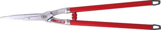 ARS Haagschaar - Optimale Snoeihoek - Hard Verchroomd Staal - 750 mm - Rood/Grijs van ARS