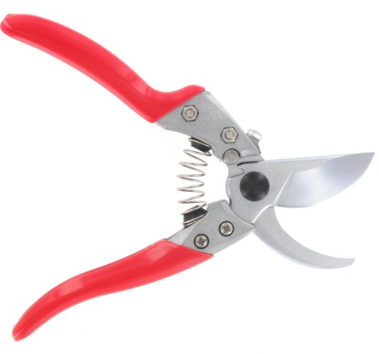 ARS Lichtgewicht Snoeischaar - Ergonomisch - Gehard Verchroomd Staal - 200 mm - Rood van ARS