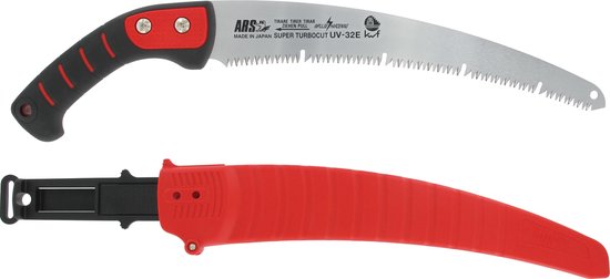 ARS UV-32E Snoeizaag + holster - 53 cm rood/zwart van ARS