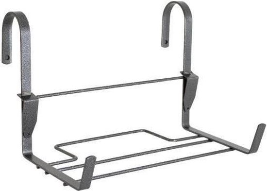 ARTEVASI Tuinstandaard + Beveiliging - 37 x 19 cm - Grijs gehamerd van ARTEVASI