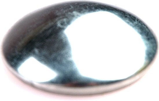 Asdop verzinkt voor steekwagenwiel van Matador.