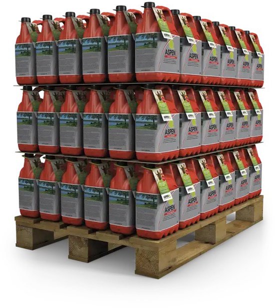 Aspen Rood 2 FRT - 2 Takt - Tweetaktmotoren - Palletvoordeel - 108x 5ltr van Merkloos	