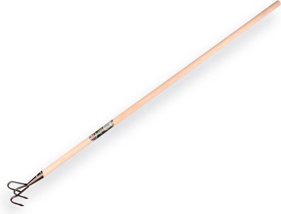 Atlas Krabber Profi 3 tands met lanspunten, met steel Tauari 150 x 2,8 cm van Atlas