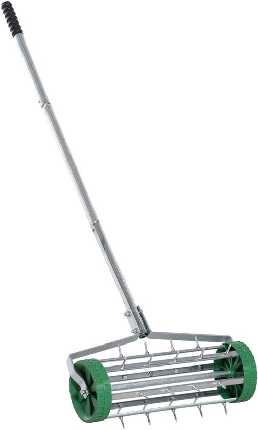 Aurixi® Equivera Gazonbeluchter - Gras Beluchten - Gazon Beluchter - Beluchter - Gazonverluchter - Gazonprikker- Groen/Zilver - ‎139cm x 44cm x 15cm van Merkloos	