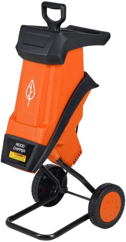 Aurixi® Hakselaar Versnipperaar – Takkenversnipperaar - Shredder - Oranje - 40cm x 51cm x 97cm van Aurixi®