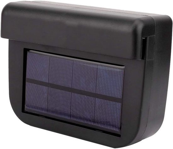 Auto Air Vent Koeling Ventilatiesysteem - Koelventilator - Zonne-energie - ABS Materiaal