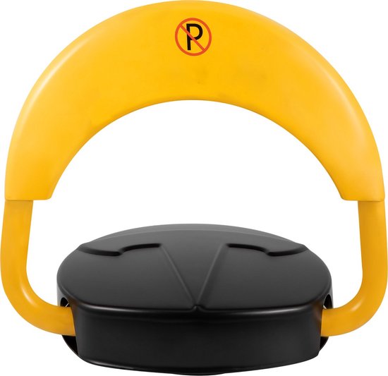Auto Parkeerslot - Afstandsbediening - IP67 Waterdicht - 180 ° Antibotsing - Alarmsysteem - 15M - DC 6V - Parkeerpaal - Geel van Maxxter.