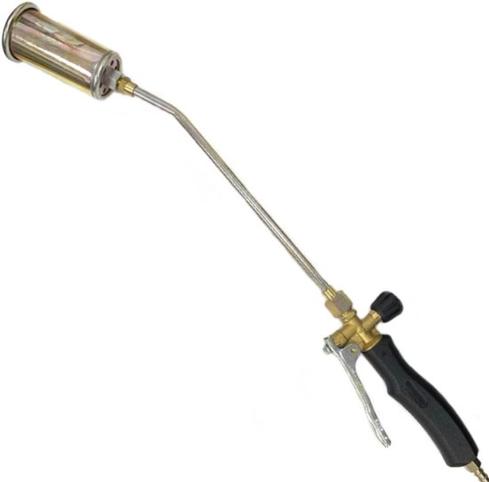 Automatische Brandbrander met Lange Slang 60cm en Brede Nozzle voor Onkruid en Dakleer van Merkloos	