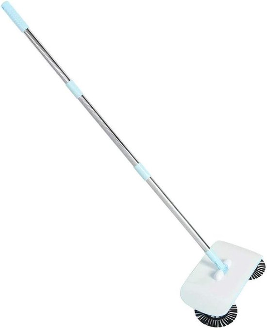 Automatische veegmachine - Vloerreiniger huishouden - Efficiënt schoonmaken - Vegen en dweilen - 35x18.5x9.5cm - Roze
