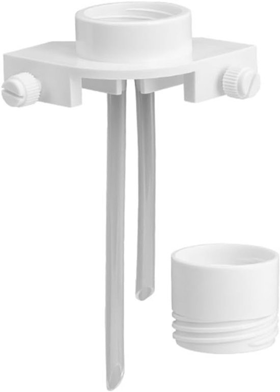 Automatische wateraanvulling - vissenaquarium Voegwaterapparaat met ruisonderdrukking en adapterkoppen voor wanddikte van 1,5 cm of minder - vis- en schildpaddenbak